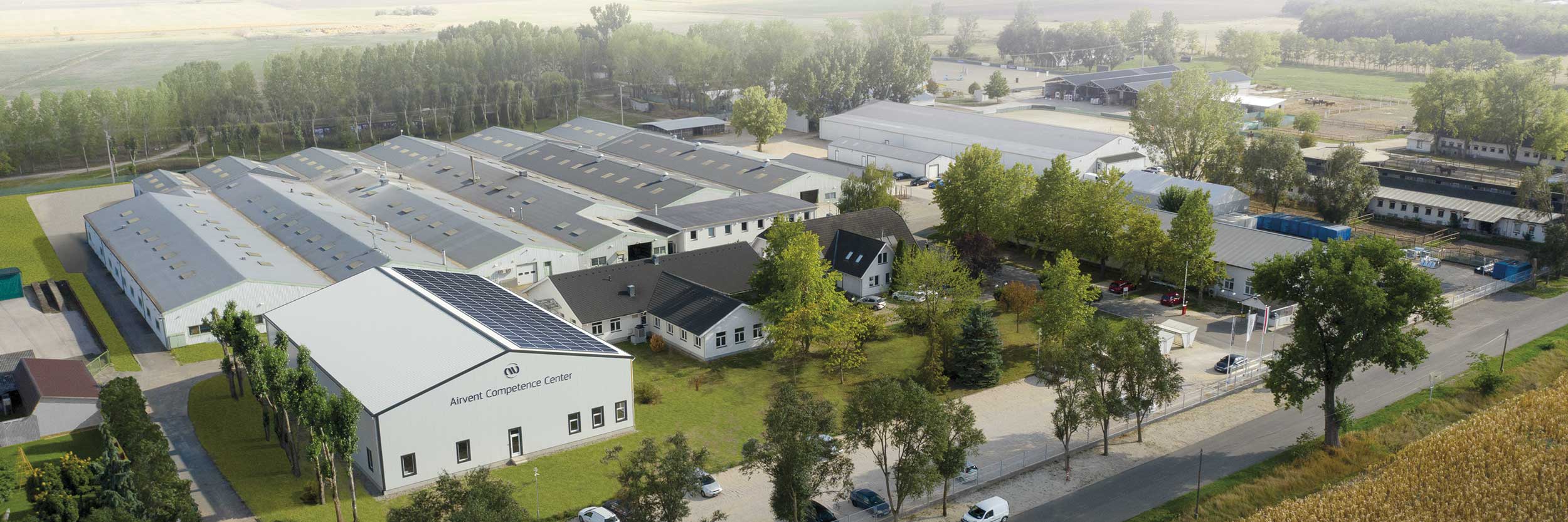 Airvent kecskeméti központja és gyártó üzeme